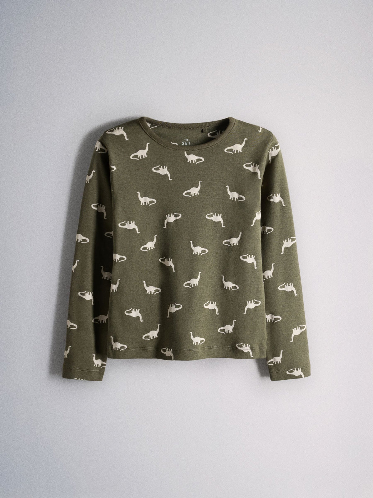 The Set 5 Pack Dino Snuggle Fit Pyjamas Green/Ecru - image 10