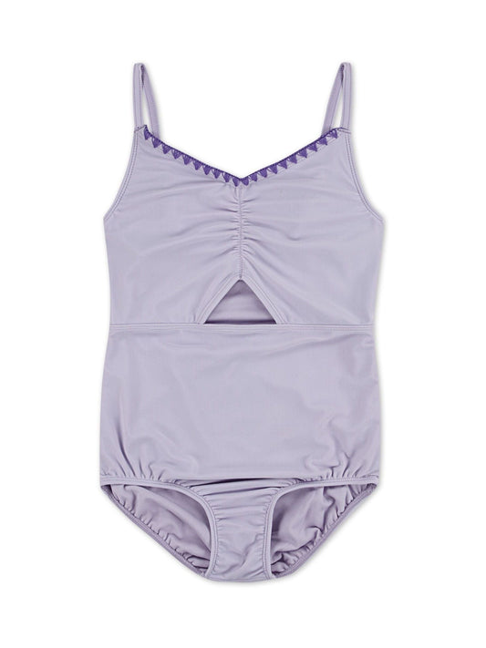 Abercrombie & Fitch Purple Cinched Cut-Out Swimsuit image 1
