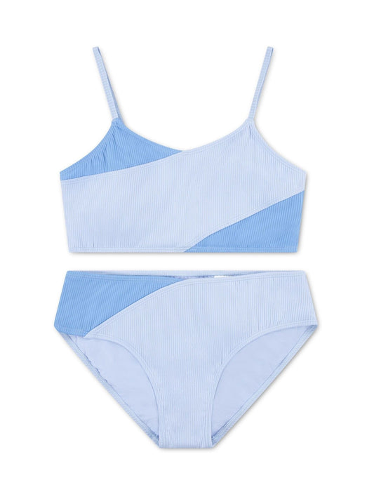 Abercrombie & Fitch Blue Cross Wrap Bikini image 1