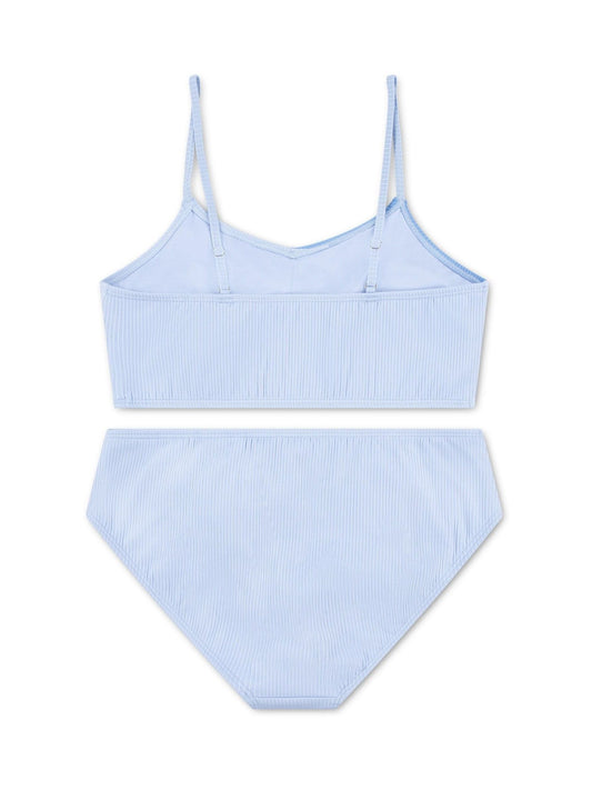 Abercrombie & Fitch Blue Cross Wrap Bikini image 2
