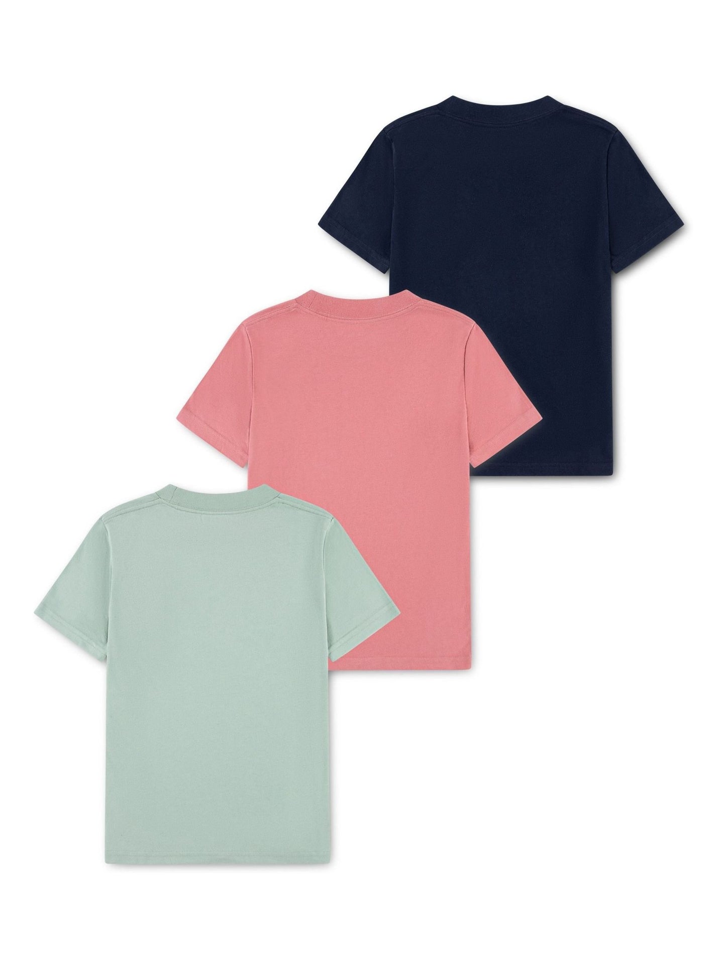 Dsiney Kidz - Abercrombie & Fitch Green/Pink/Blue Short Sleeve T-Shirts 3 Pack image 2