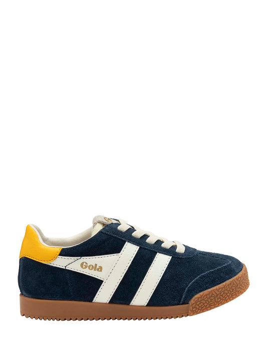 Gola Blue Elan Suede Lace-Up Trainers image 1