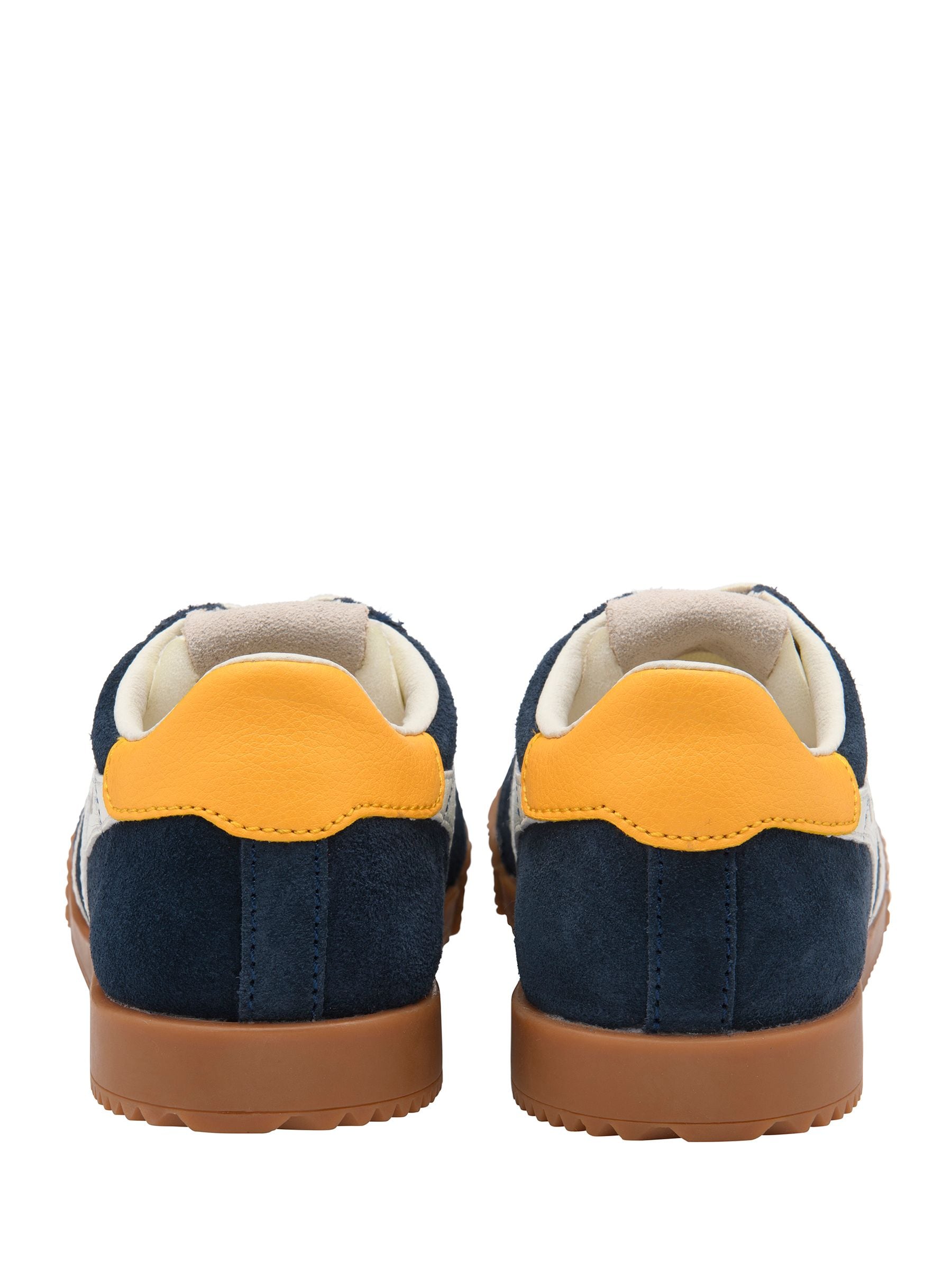 Gola Blue Elan Suede Lace-Up Trainers image 3