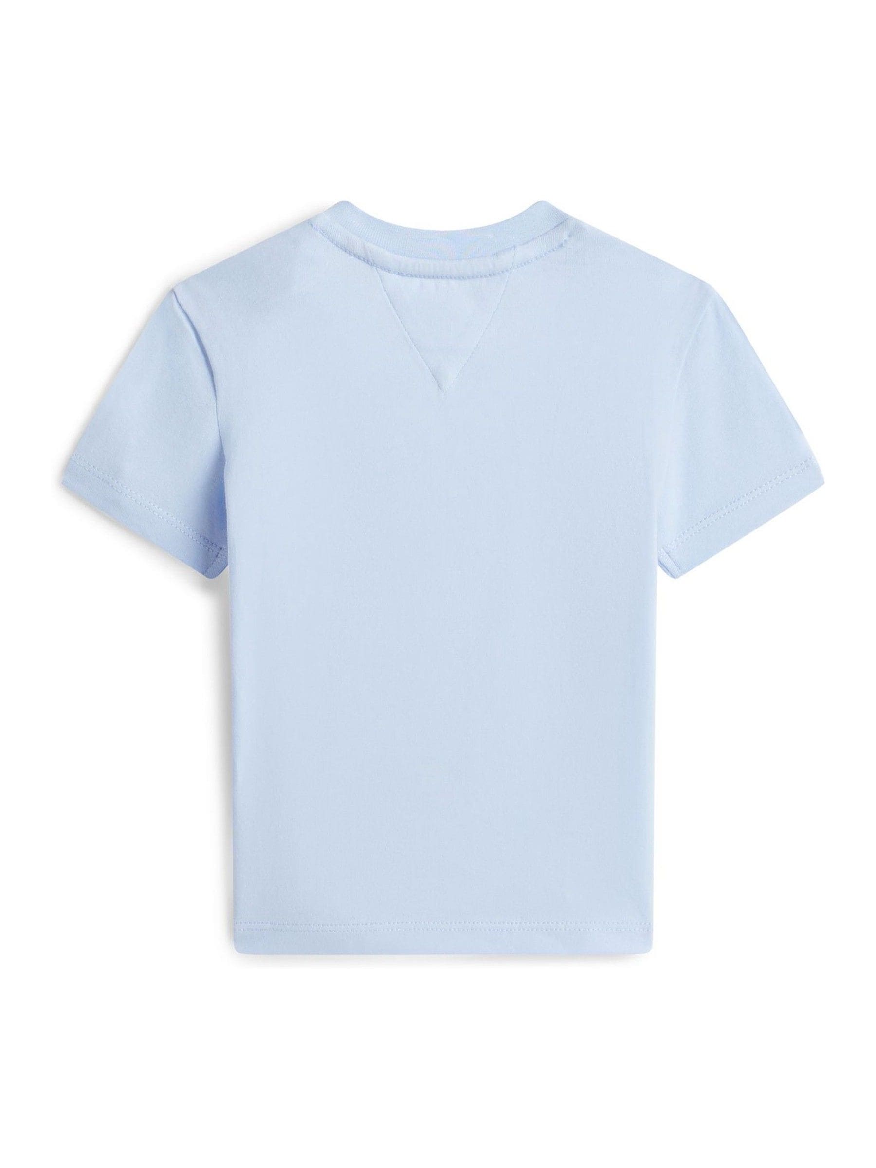 Tommy Hilfiger Blue Smiley Logo Jersey T-Shirt image 2