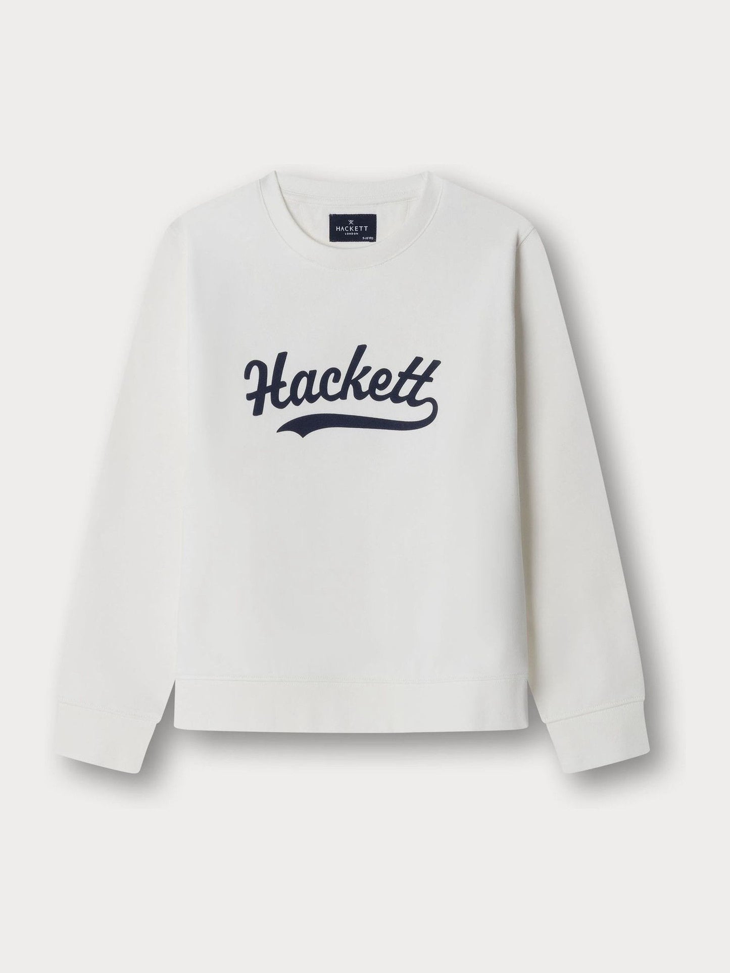 Dsiney Kidz - Hackett White Logo Crew Neck Sweatshirt image 1