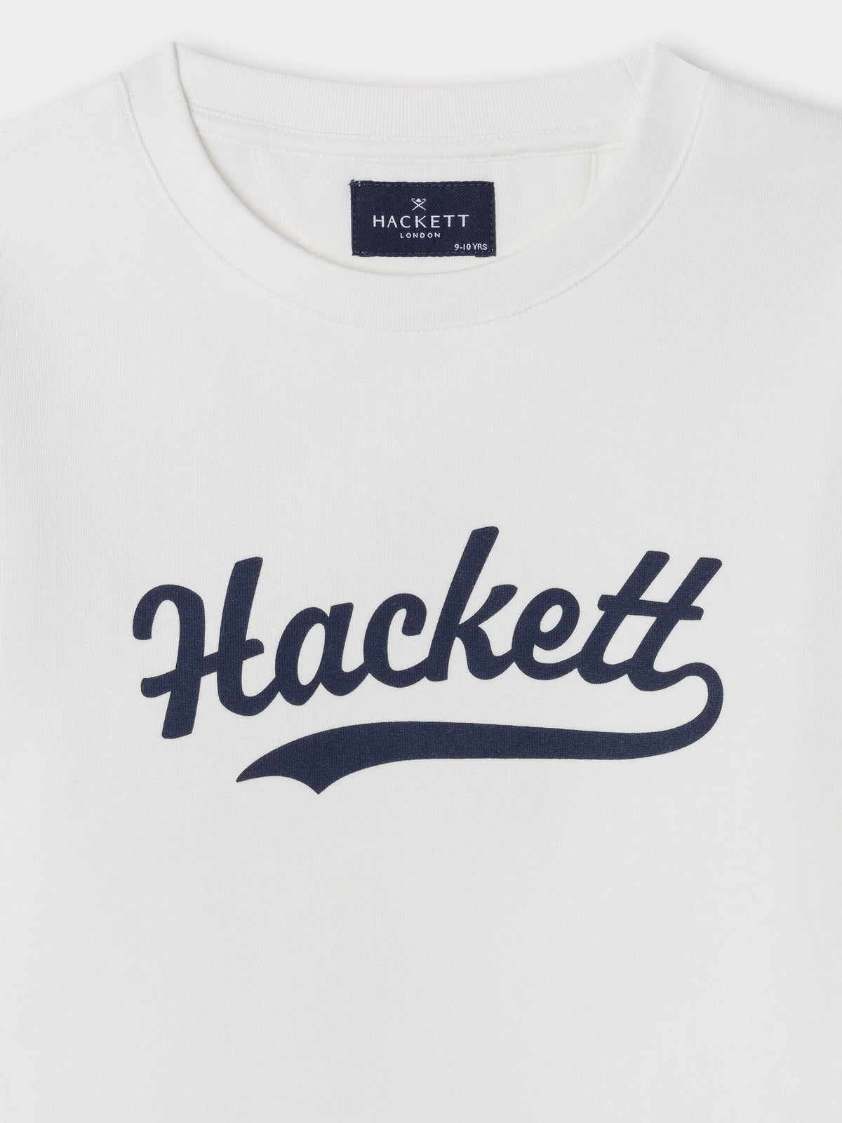 Dsiney Kidz - Hackett White Logo Crew Neck Sweatshirt image 3