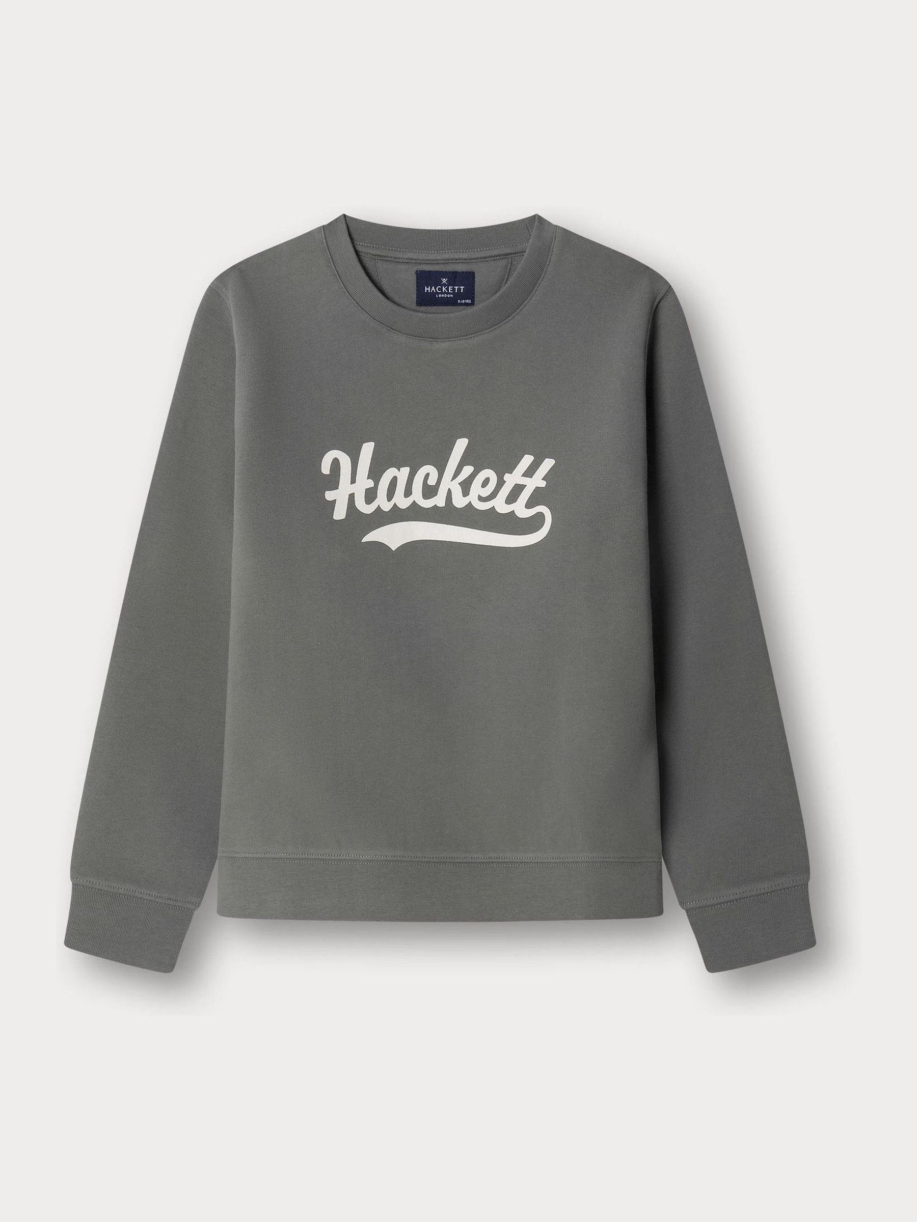 Dsiney Kidz - Hackett Green Logo Crew Neck Sweatshirt image 1