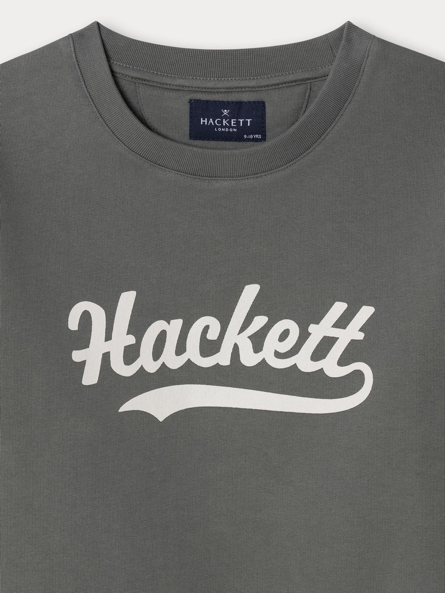 Dsiney Kidz - Hackett Green Logo Crew Neck Sweatshirt image 3