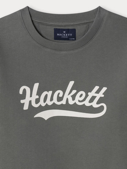 Dsiney Kidz - Hackett Green Logo Crew Neck Sweatshirt image 3