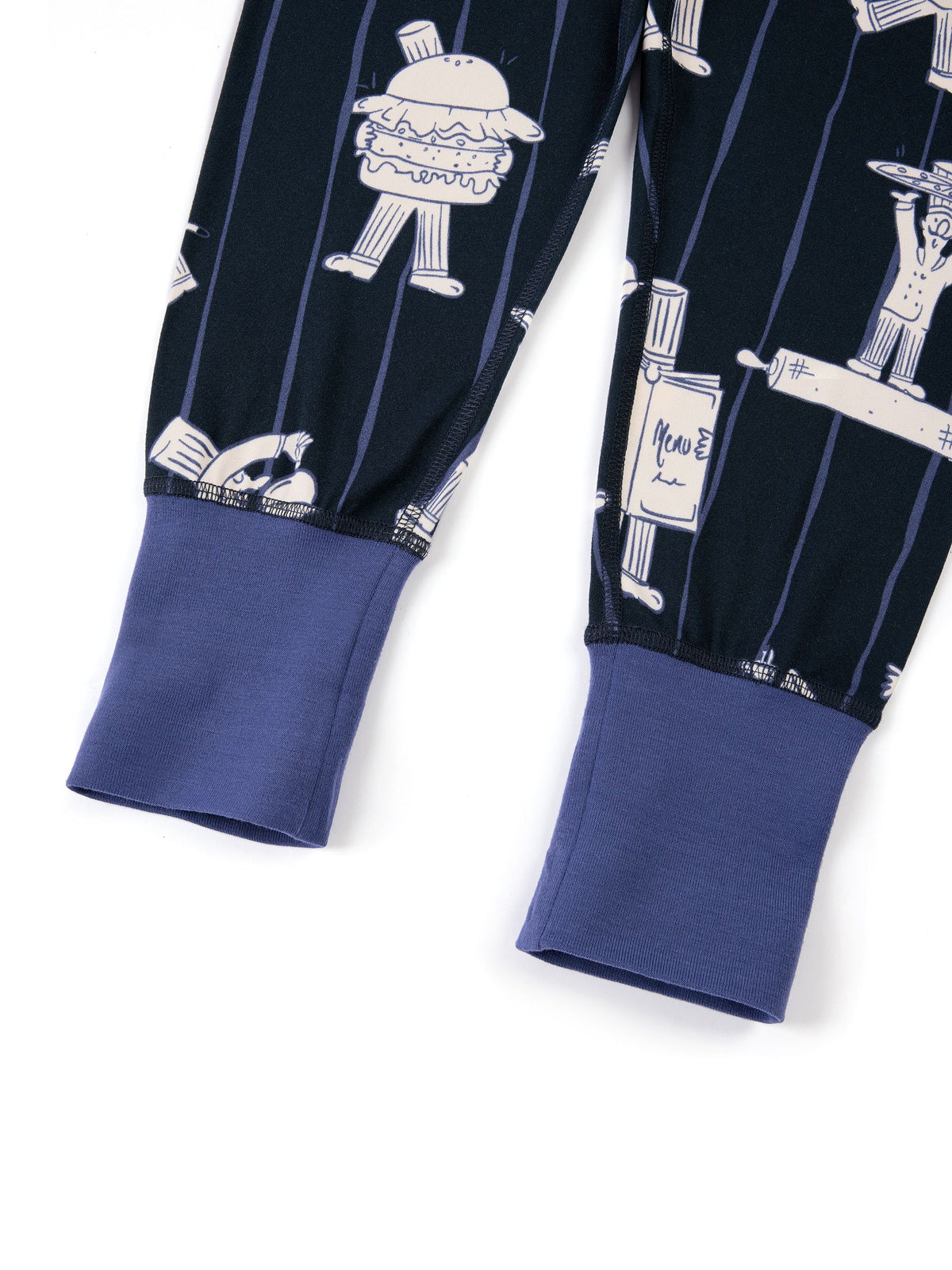 Chelsea Peers Blue Kids Chef Stripe Long Pyjamas Set Age 1-12 Years - image 3