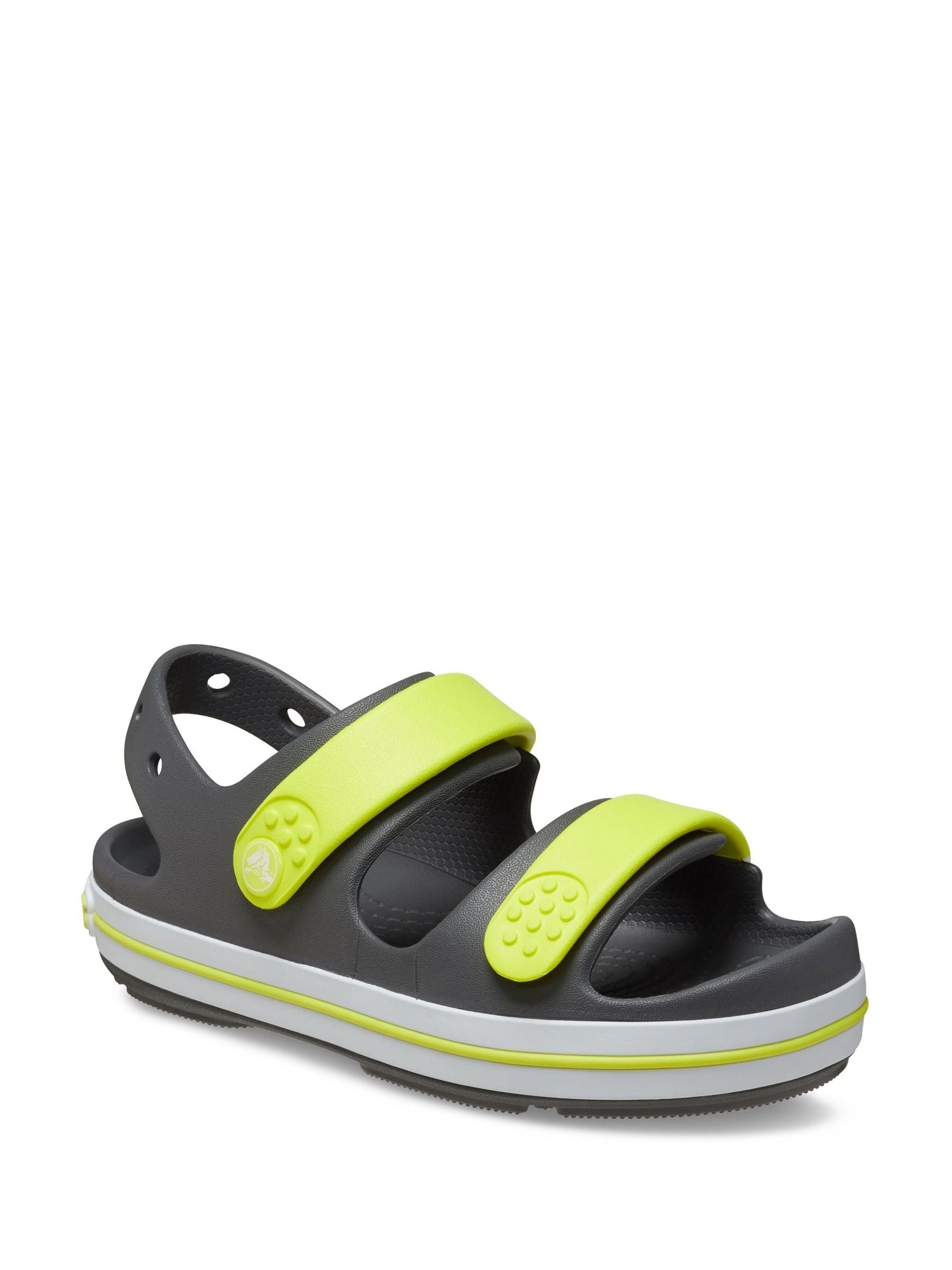 Crocs Grey Toddler Crocband Play Sandals image 3