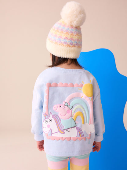 Rainbow Peppa Pig Long Sleeve Top and Flare Set (6mths-7yrs) image 3