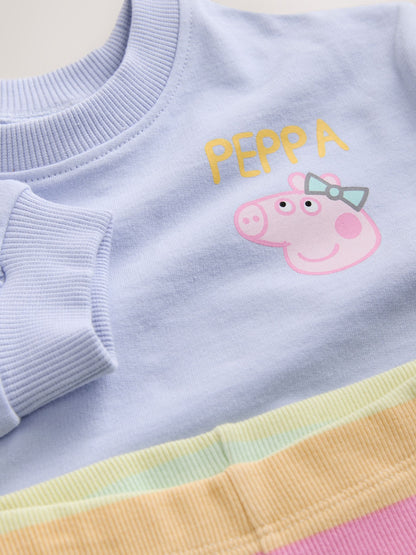 Rainbow Peppa Pig Long Sleeve Top and Flare Set (6mths-7yrs) image 9