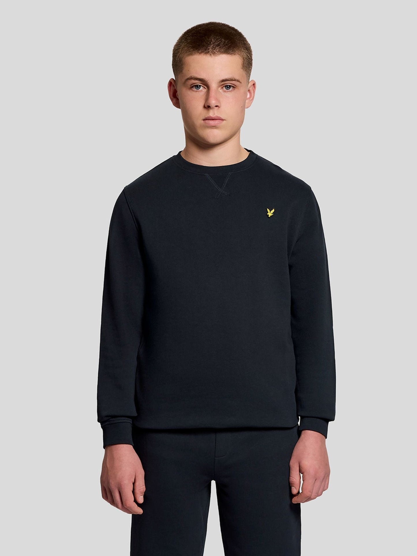Dsiney Kidz - Lyle & Scott Black Crew Neck Sweatshirt image 1