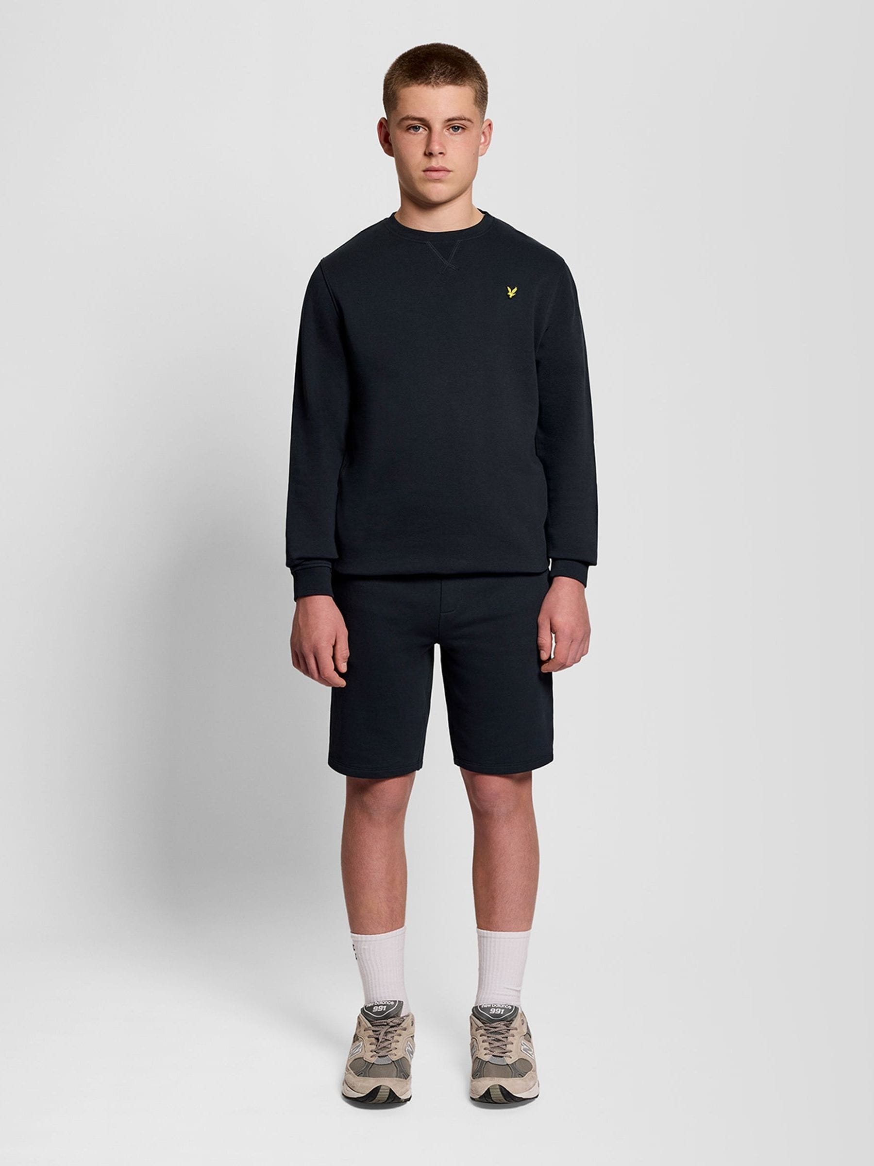 Dsiney Kidz - Lyle & Scott Black Crew Neck Sweatshirt image 2