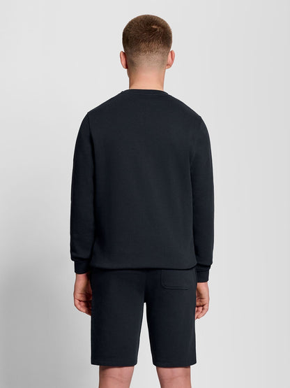 Dsiney Kidz - Lyle & Scott Black Crew Neck Sweatshirt image 3