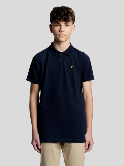 Dsiney Kidz - Lyle & Scott Blue Core Sports Polo Shirt image 1