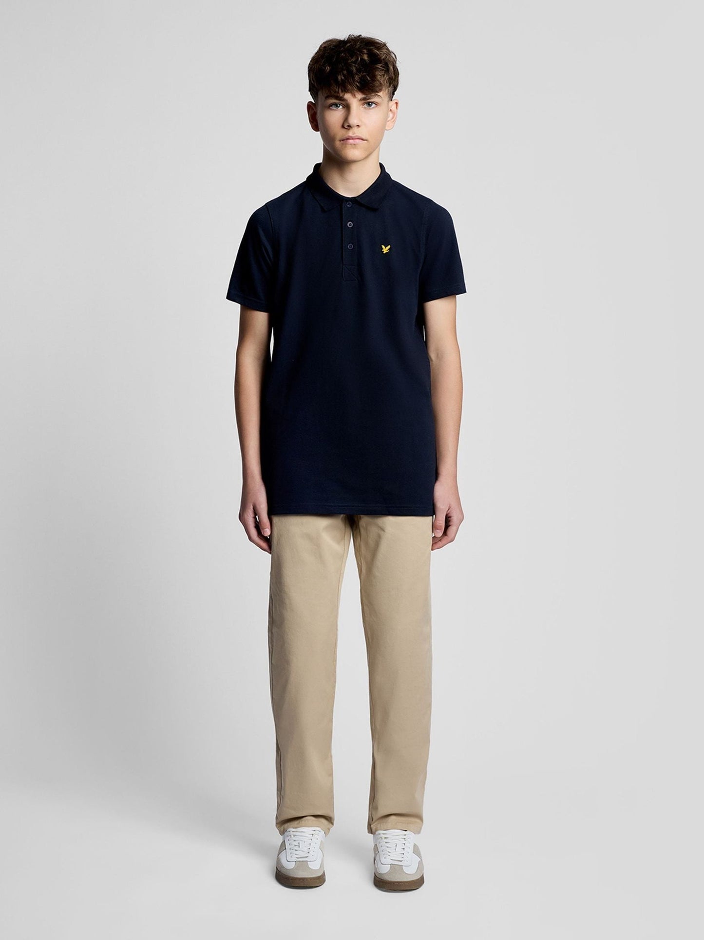 Dsiney Kidz - Lyle & Scott Blue Core Sports Polo Shirt image 2