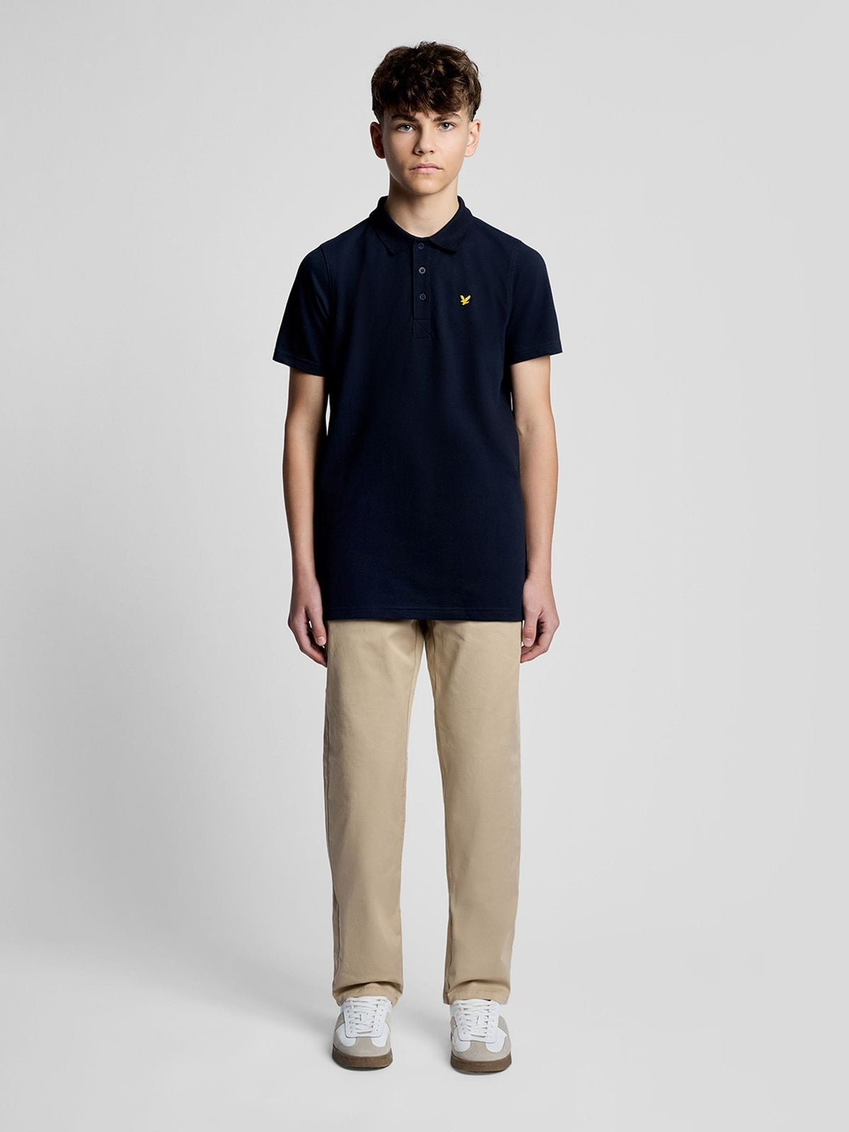 Dsiney Kidz - Lyle & Scott Blue Core Sports Polo Shirt image 2