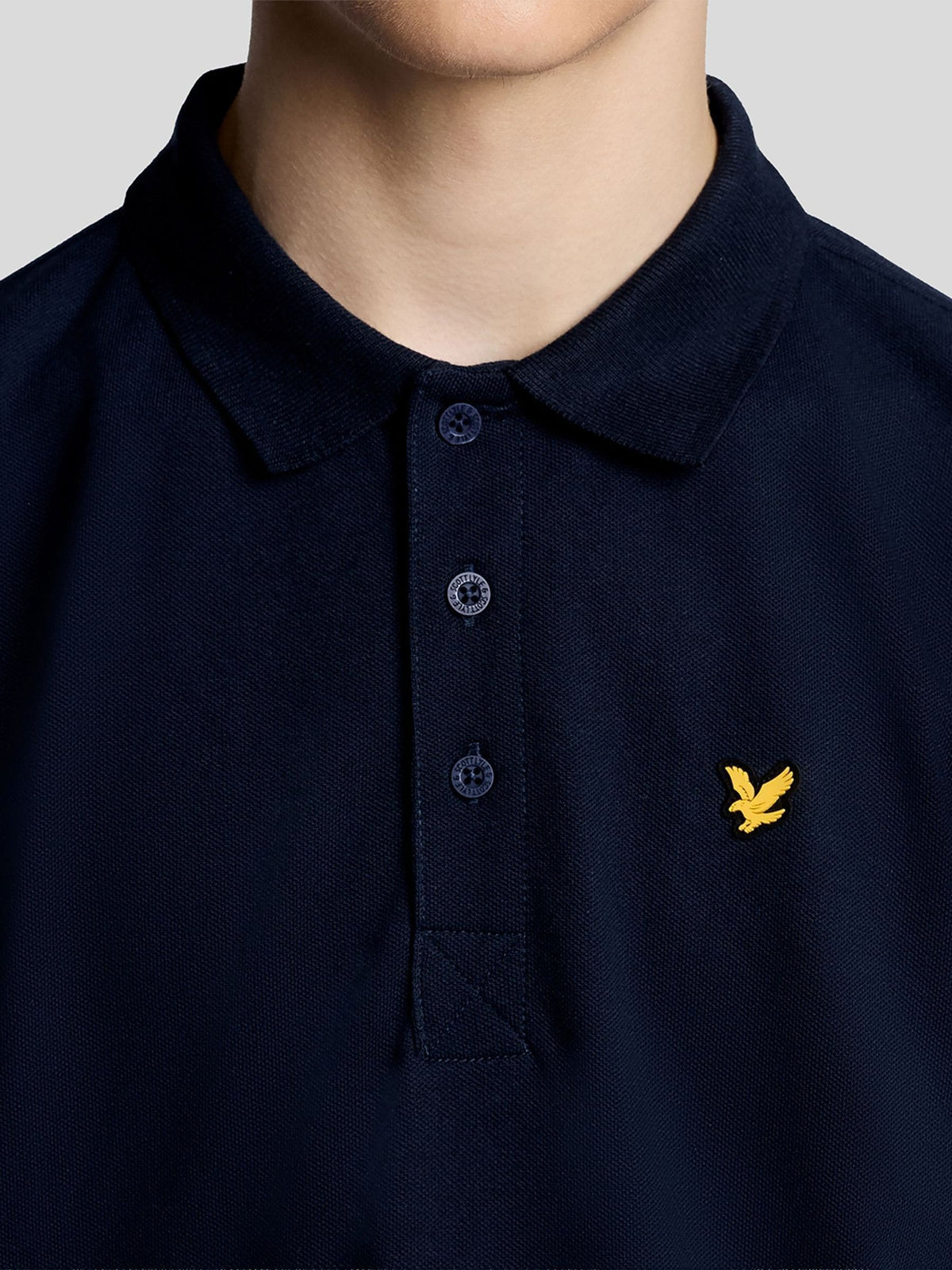 Dsiney Kidz - Lyle & Scott Blue Core Sports Polo Shirt image 3