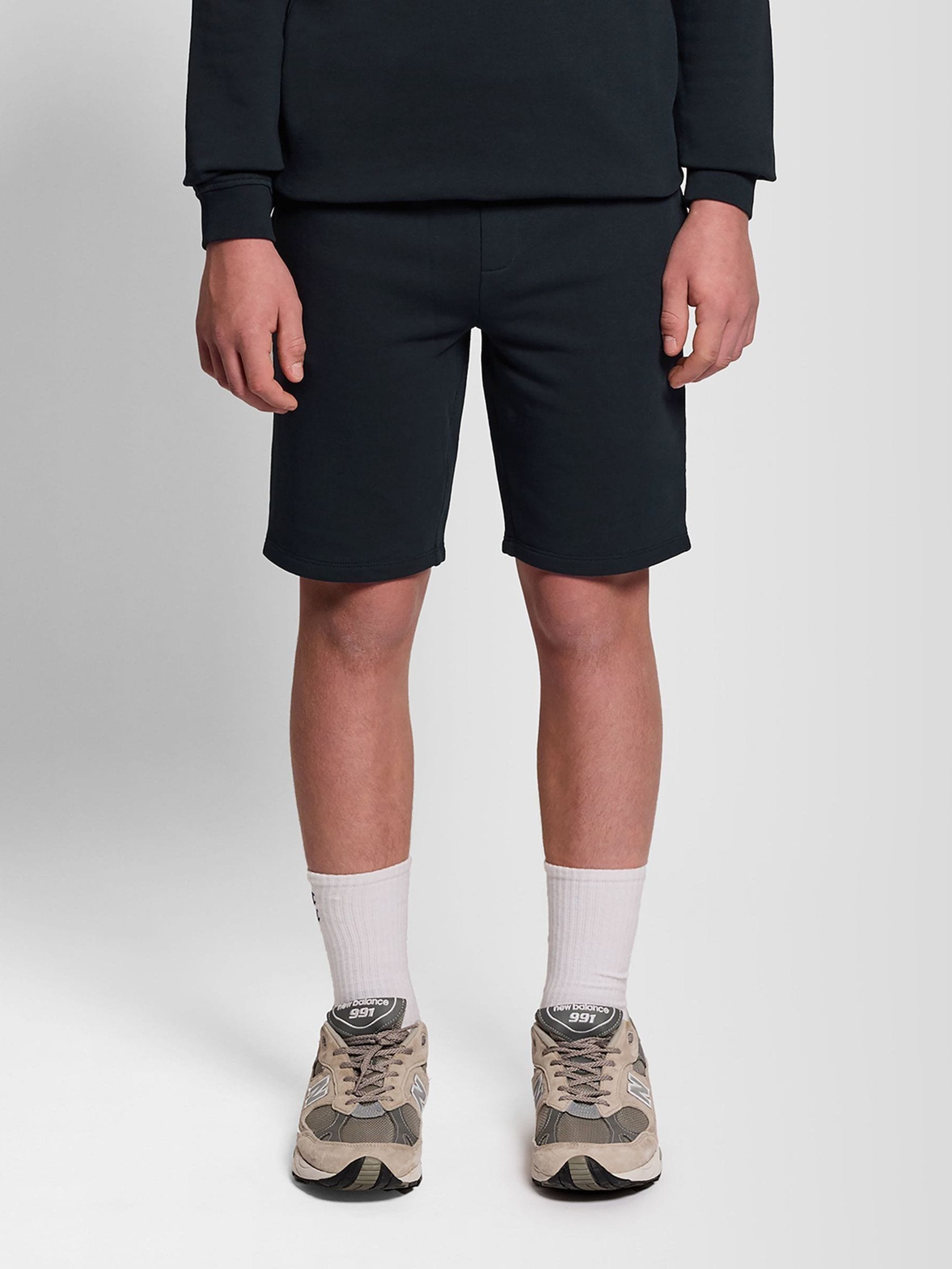 Dsiney Kidz - Lyle & Scott Navy Sweat Shorts image 1