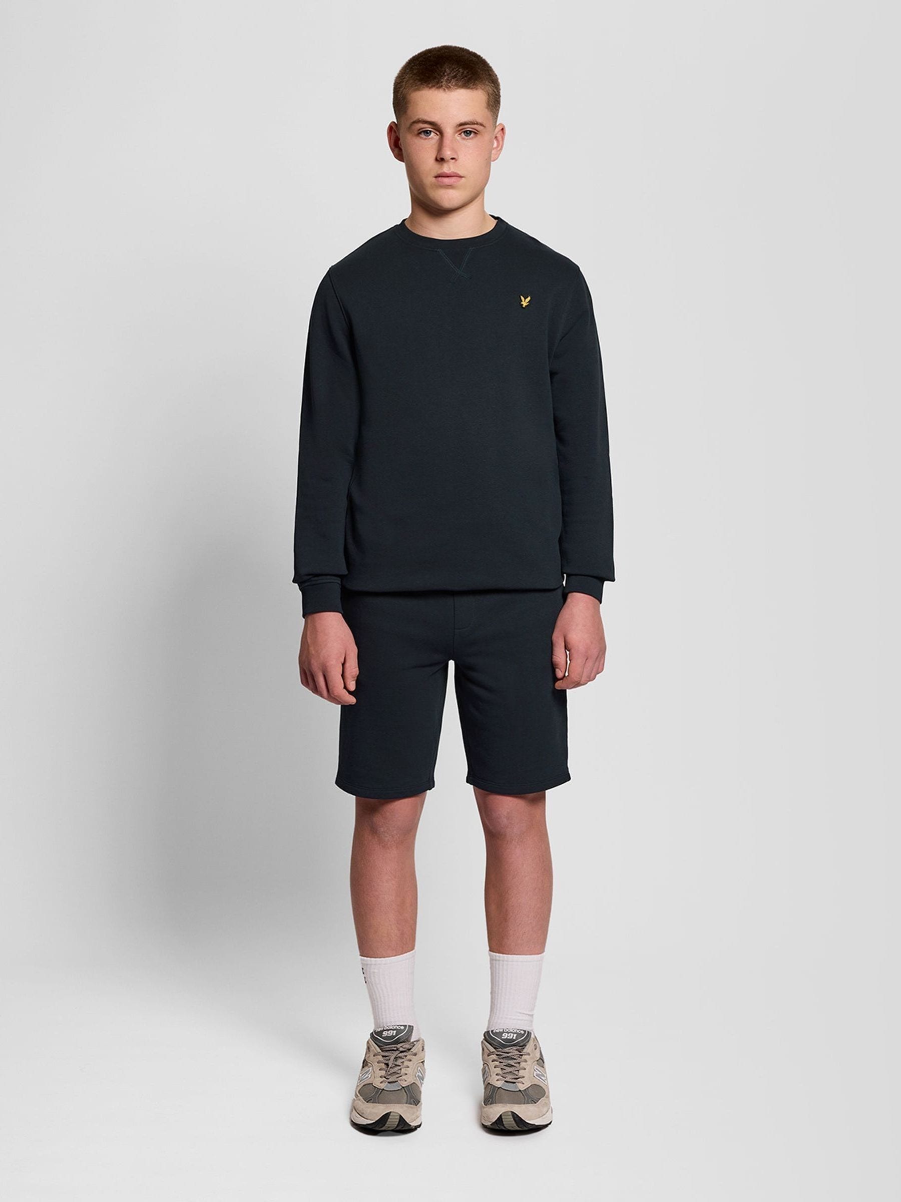 Dsiney Kidz - Lyle & Scott Navy Sweat Shorts image 2