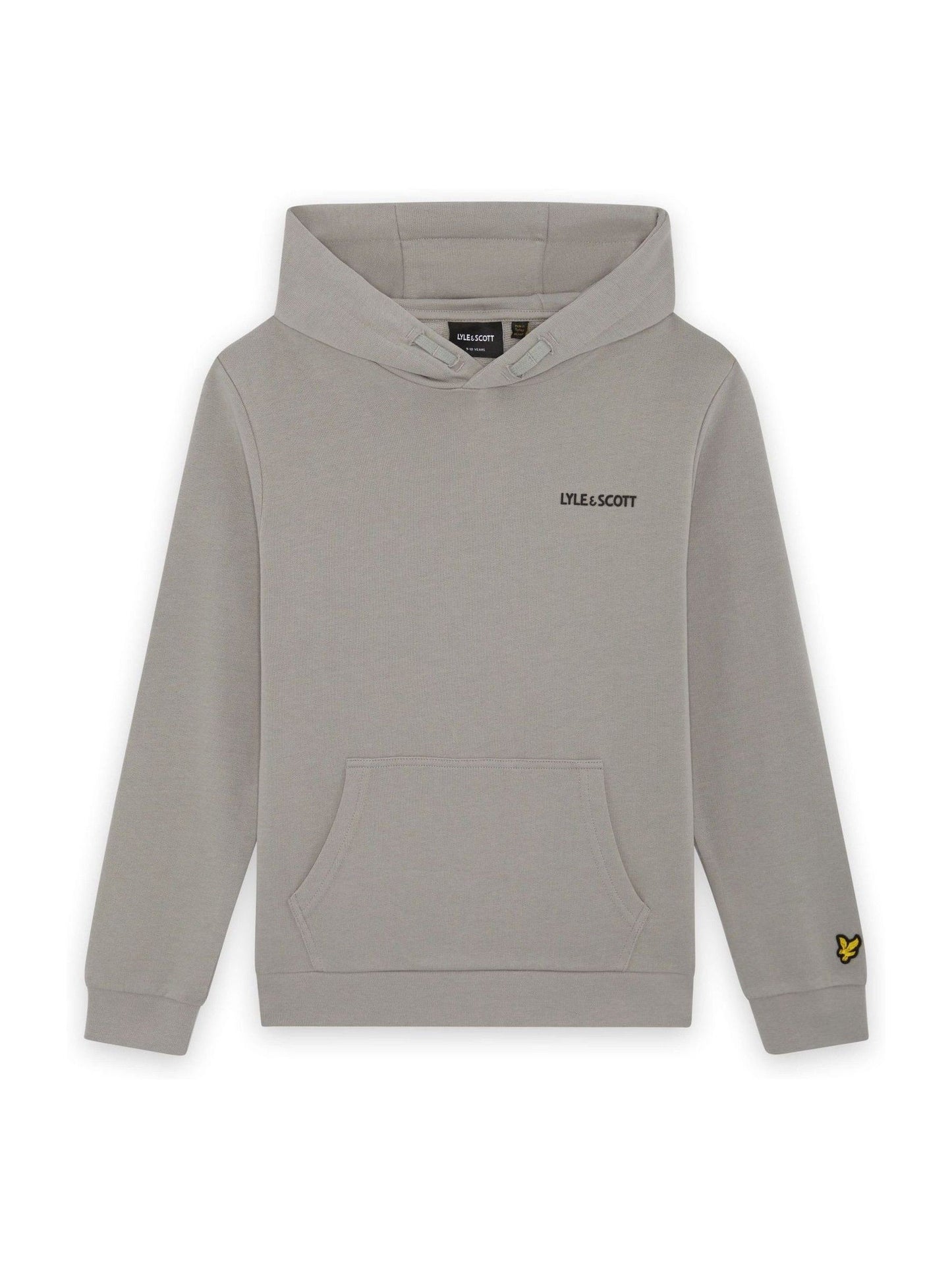 Dsiney Kidz - Lyle & Scott Grey Logo Print Hoodie image 5
