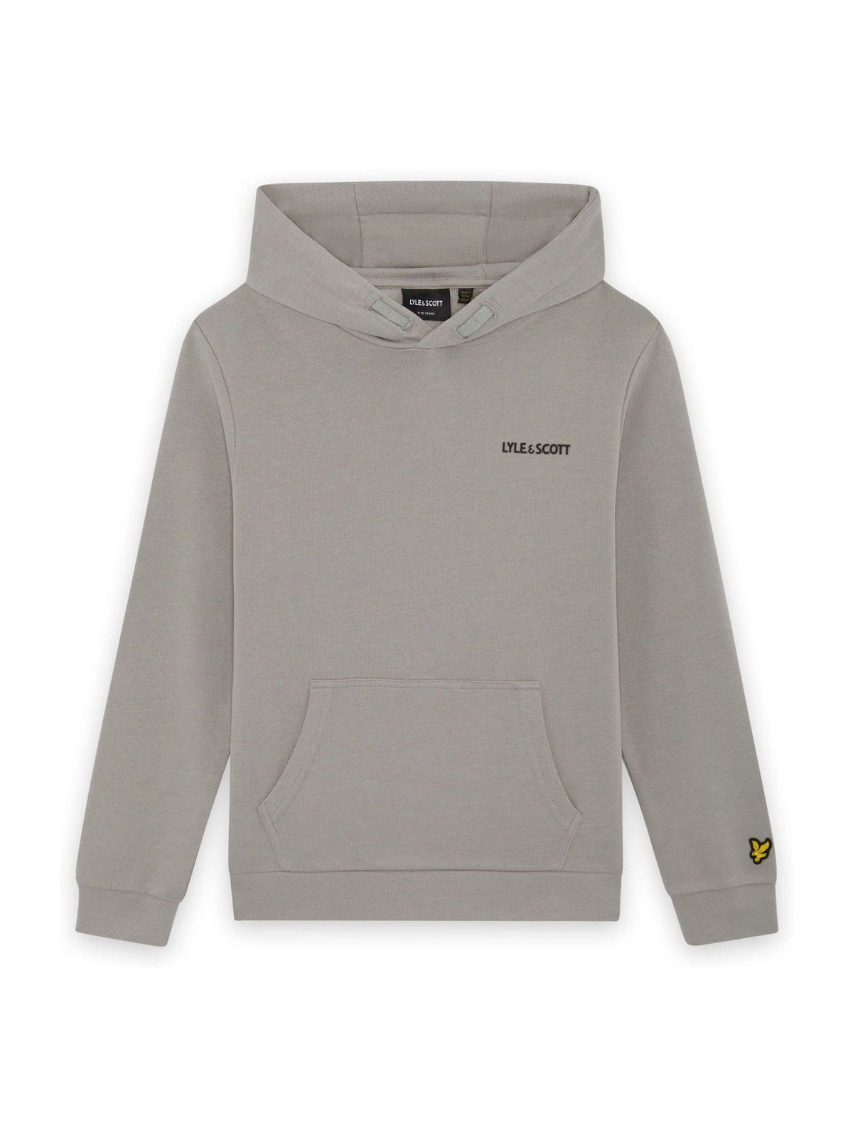 Dsiney Kidz - Lyle & Scott Grey Logo Print Hoodie image 5