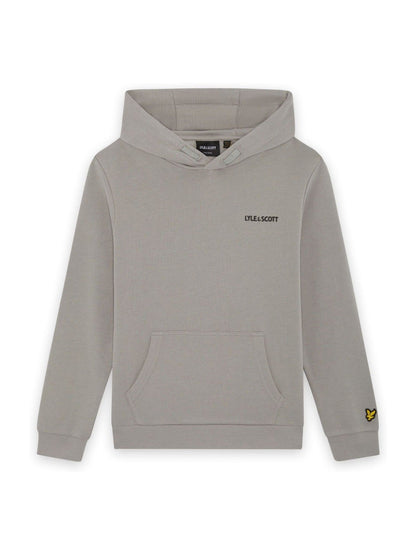 Dsiney Kidz - Lyle & Scott Grey Logo Print Hoodie image 5