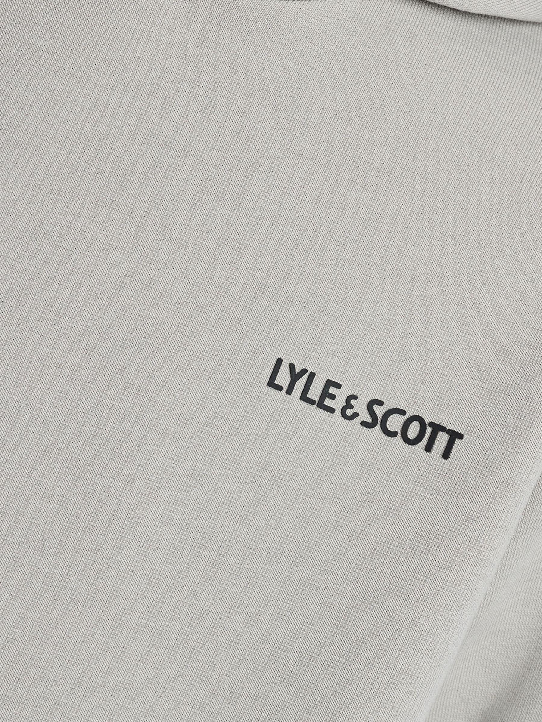 Dsiney Kidz - Lyle & Scott Grey Logo Print Hoodie image 6