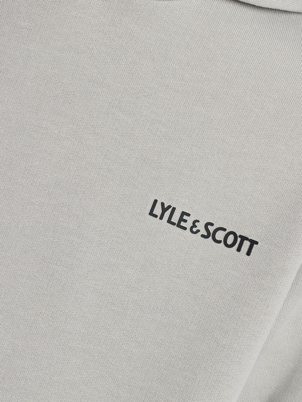 Dsiney Kidz - Lyle & Scott Grey Logo Print Hoodie image 6