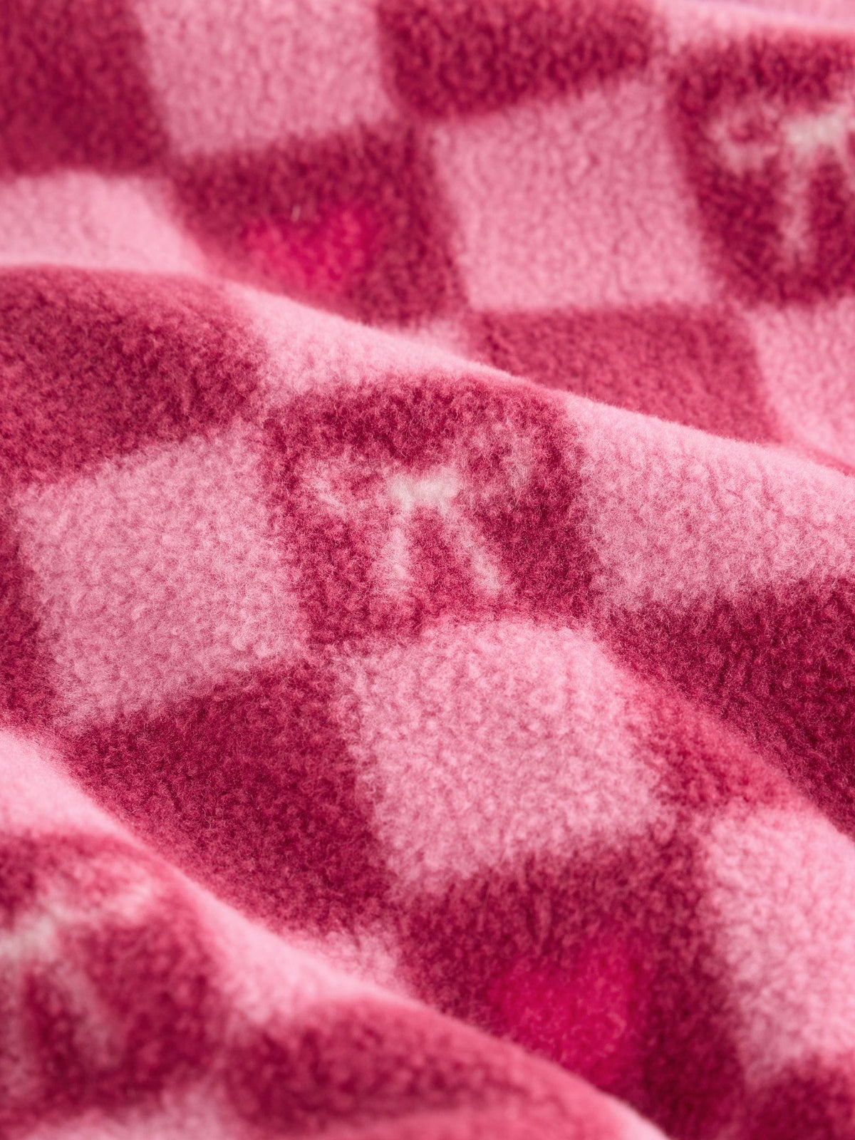 Pink/Red Bow Micro Fleece Two Way Zip Baby Sleepsuits 2 Pack - image 9