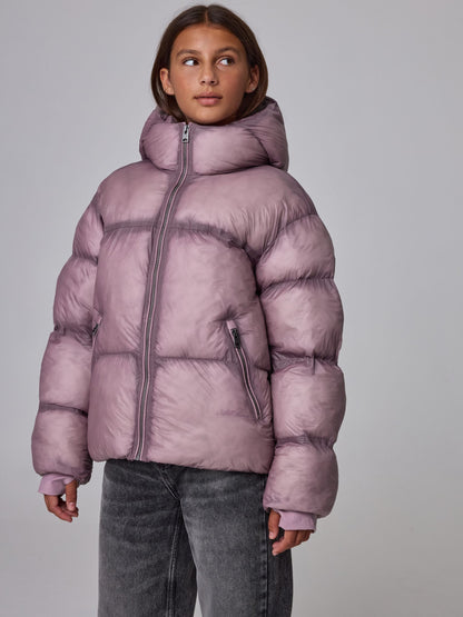 smALLSAINTS Pink Washed Padded Coat - image 2