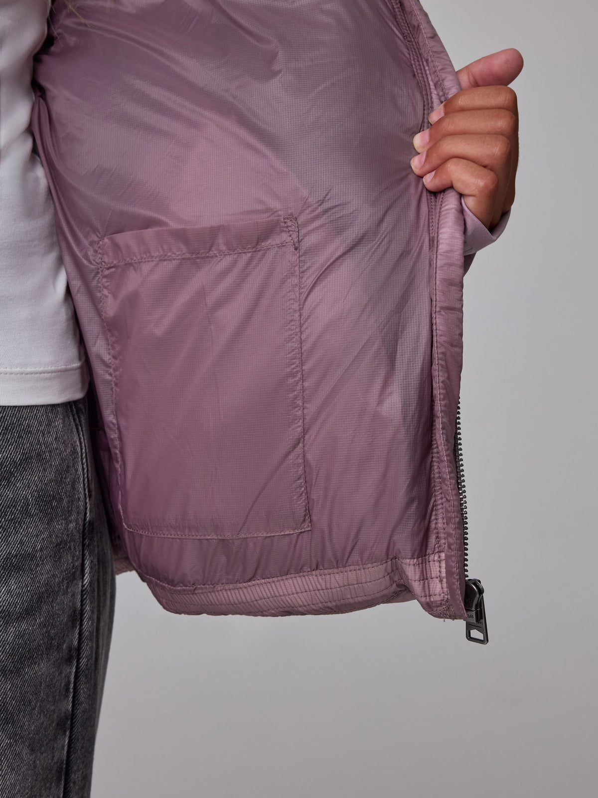 smALLSAINTS Pink Washed Padded Coat - image 7