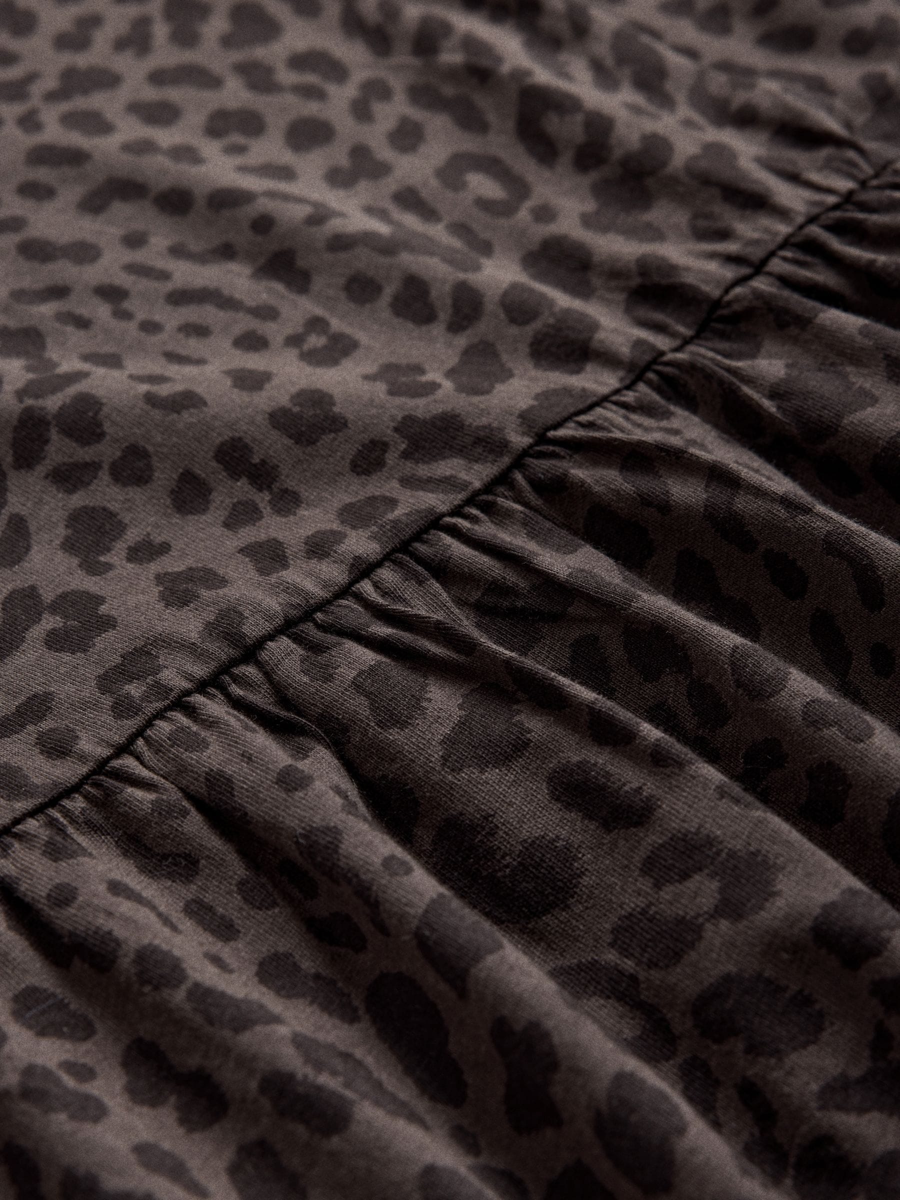 Dsiney Kidz - The Set 3 Pack Long Sleeve Jersey Skater Dress Chocolate Brown Animal Print/Neutral Stripe image 11
