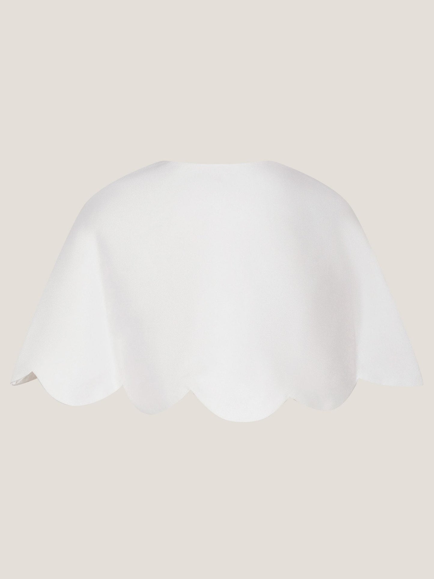 Monsoon White Duchess Scallop Cape image 3