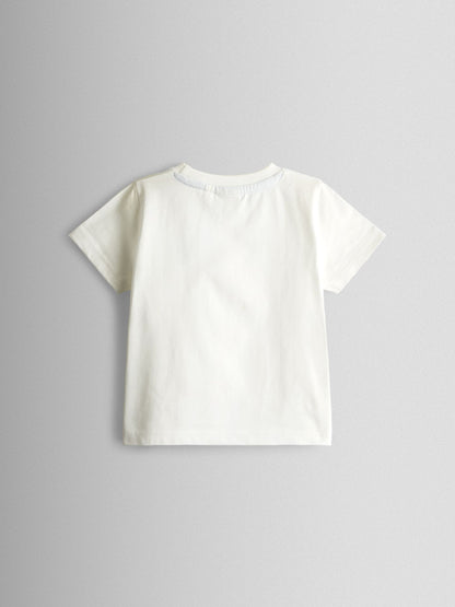 JoJo Maman Bébé Navy Blue Boat T-Shirt image 4
