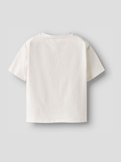 Name It White Cheetah Short Sleeve T-Shirt image 4