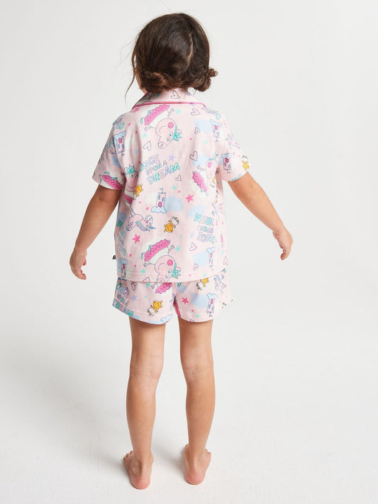 Brand Threads Pink Peppa Pig Short Pyjamas Set - image 2