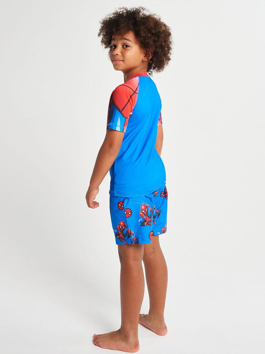 Brand Threads Blue Spiderman Suit image 2