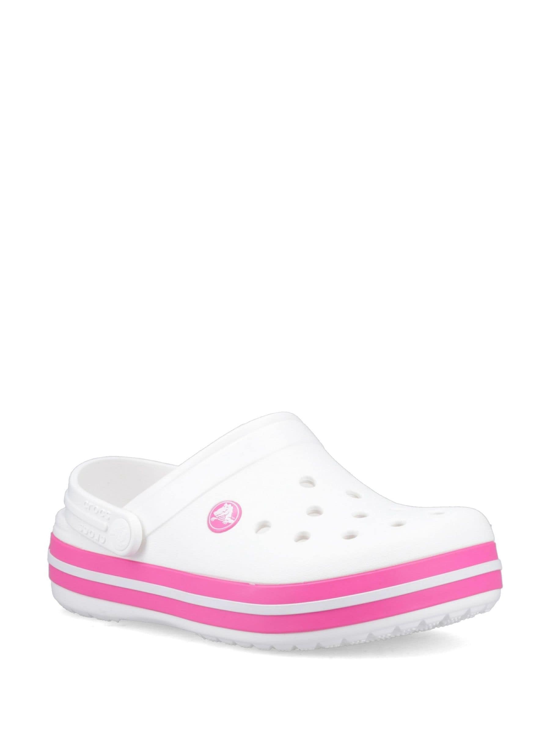 Crocs White Crocband Clogs image 2
