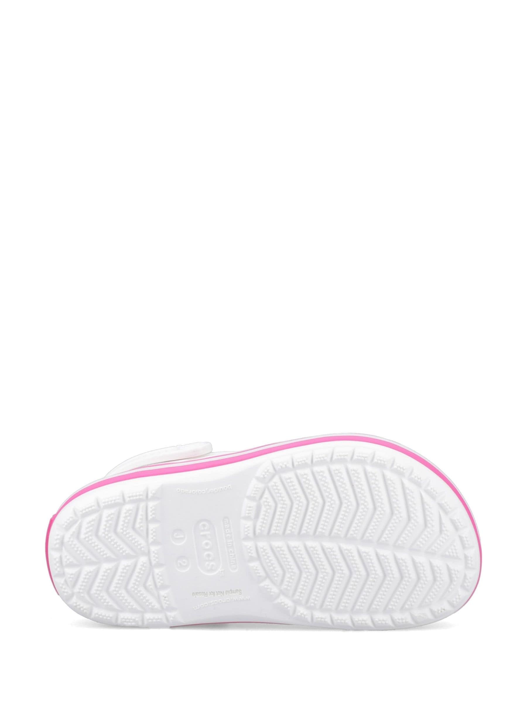 Crocs White Crocband Clogs image 5