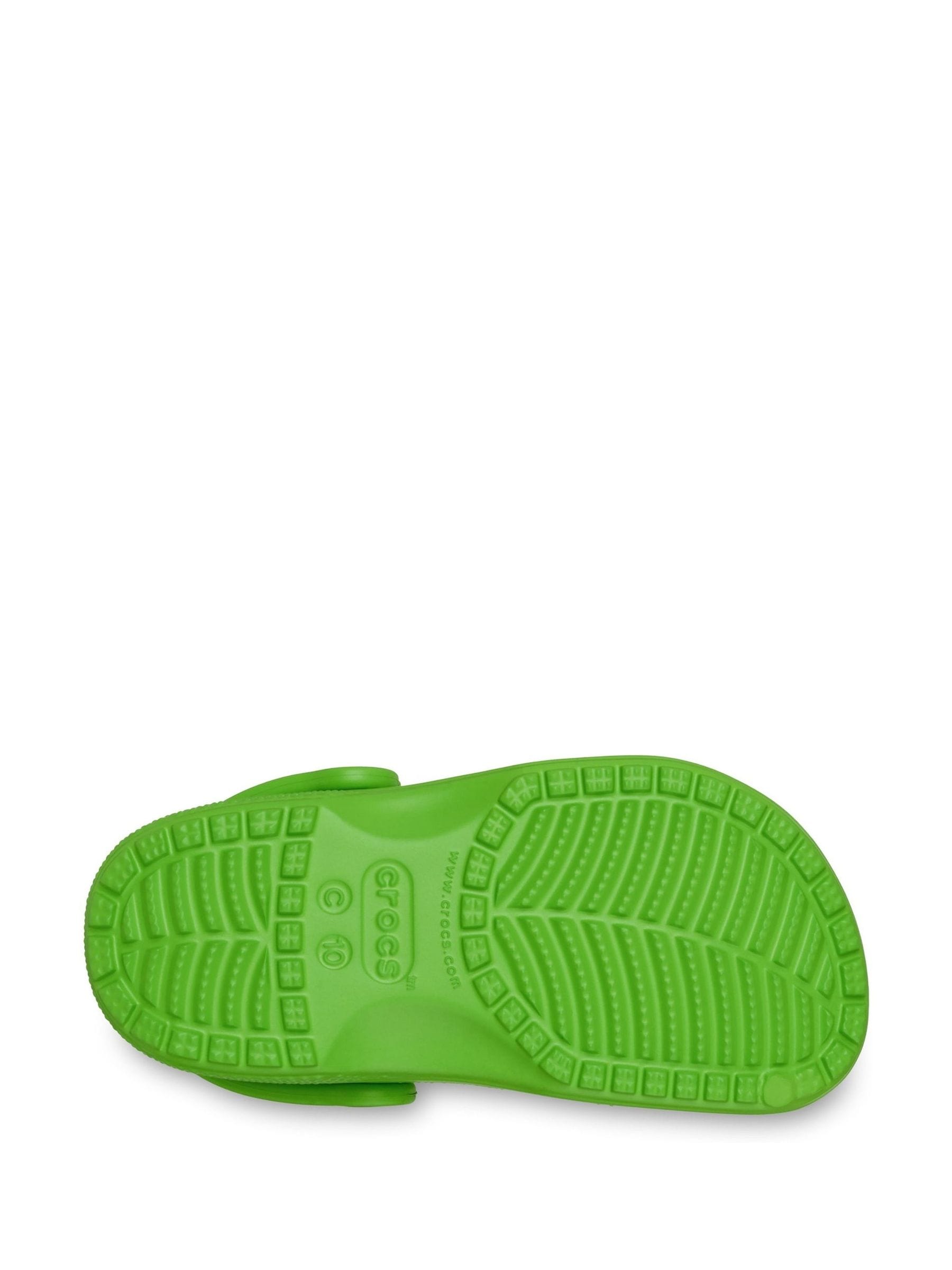 Crocs Green Toddler Classic Clogs image 3
