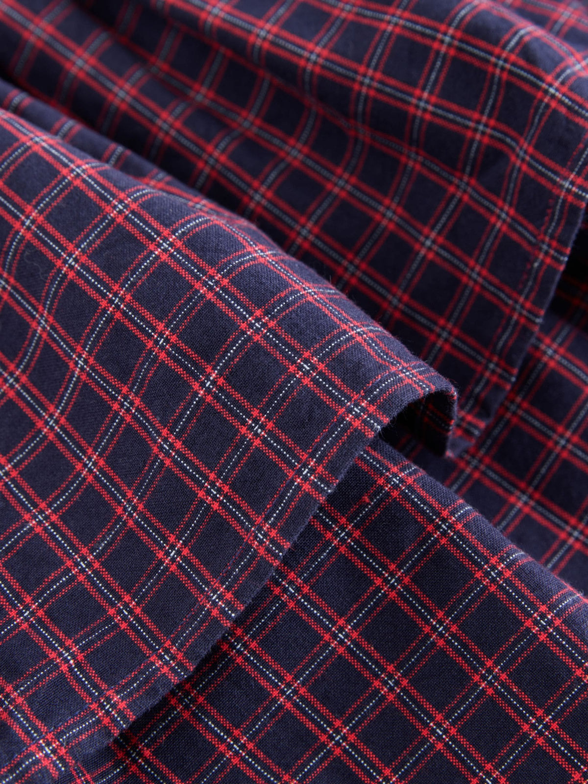 Navy Blue/Red Check Rara Pullon Skort (3-16yrs) - image 7