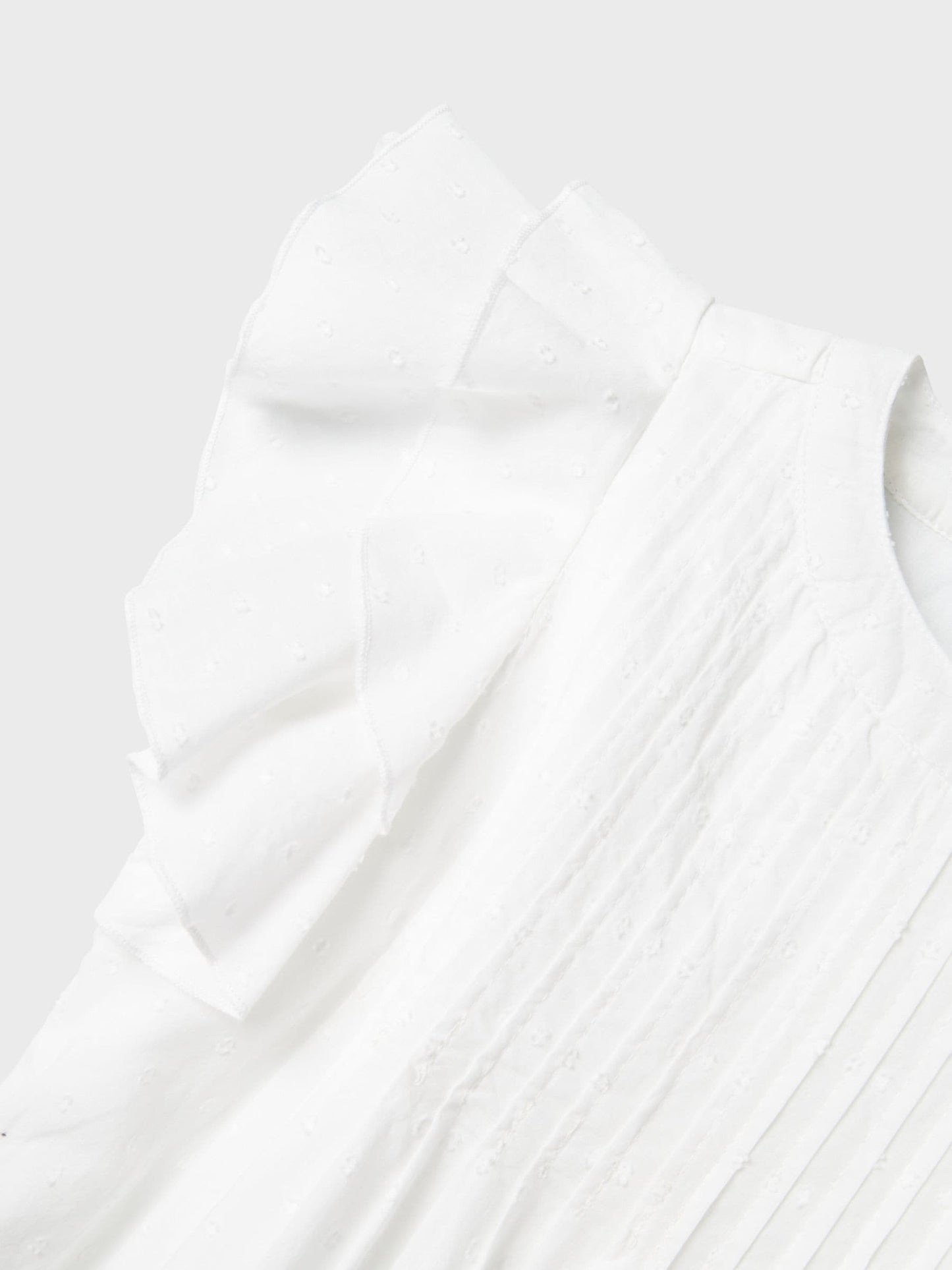 Name It White Short Frill Sleeve Dress image 4