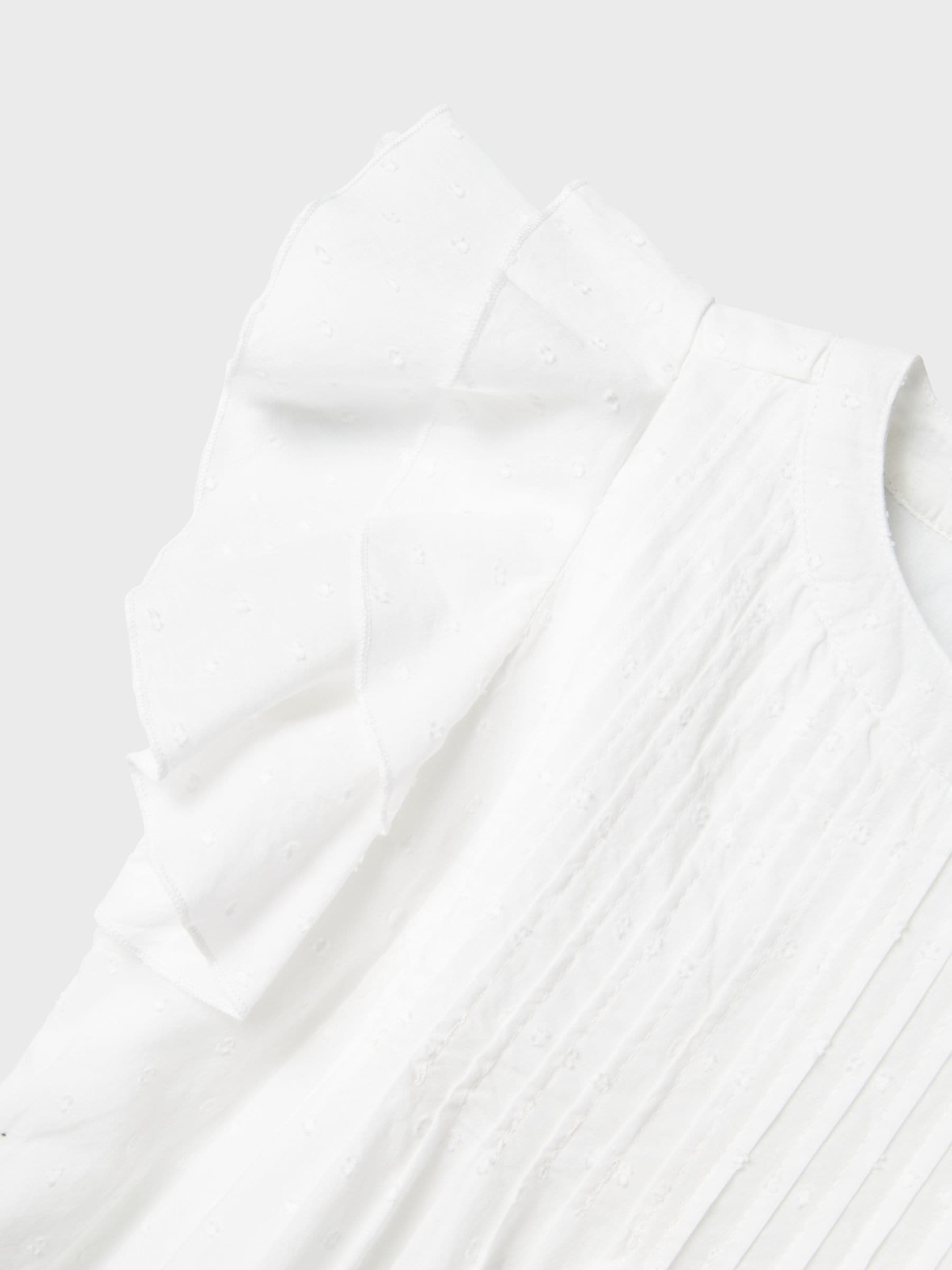 Name It White Short Frill Sleeve Dress image 4