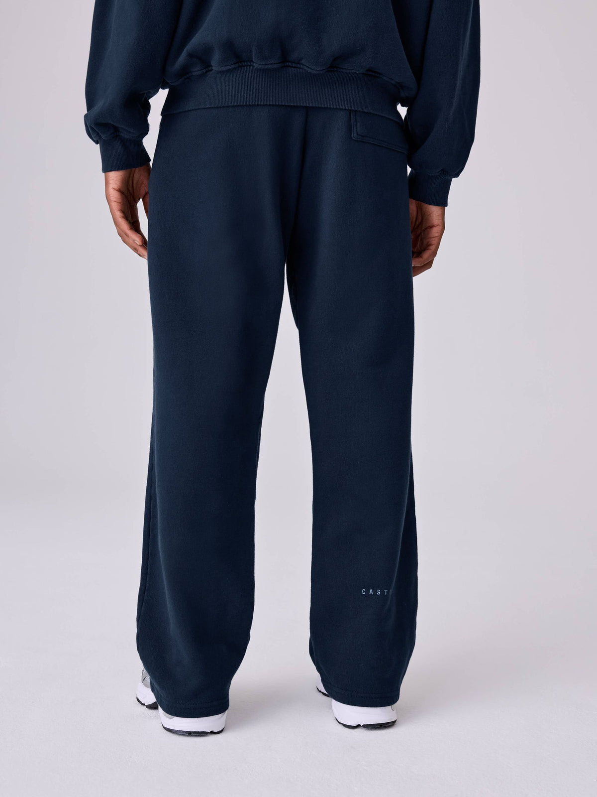 Castore Navy Oversized Zip Through Hoodie and Straight Leg Jogger Set - image 5