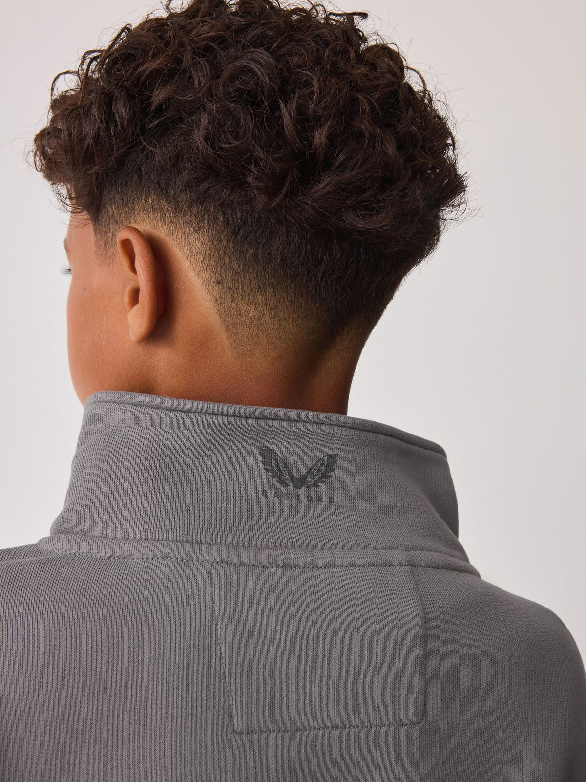 Castore Grey Oversized 1/4 Zip and Jogger Set - image 5