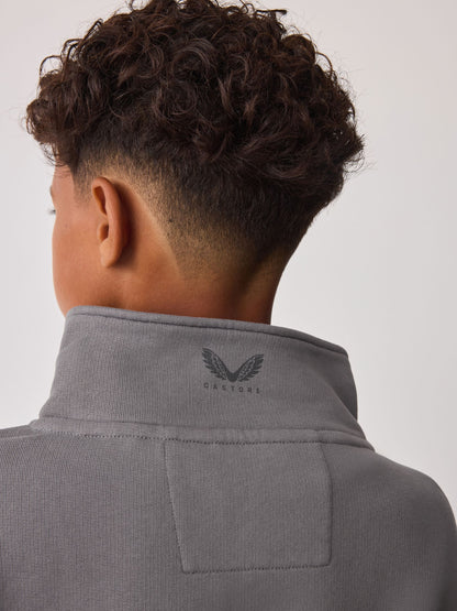 Castore Grey Oversized 1/4 Zip and Jogger Set - image 5
