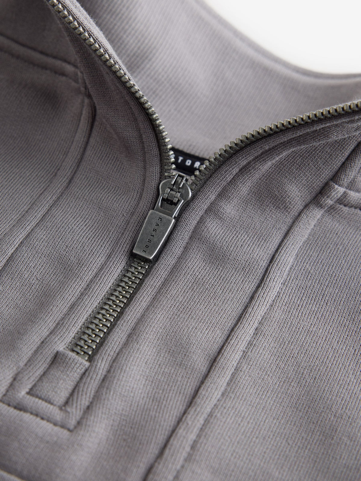 Castore Grey Oversized 1/4 Zip and Jogger Set - image 8